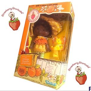 Strawberry Shortcake NIB Orange Blossom Old Stock with Accessories 1982 Vintage